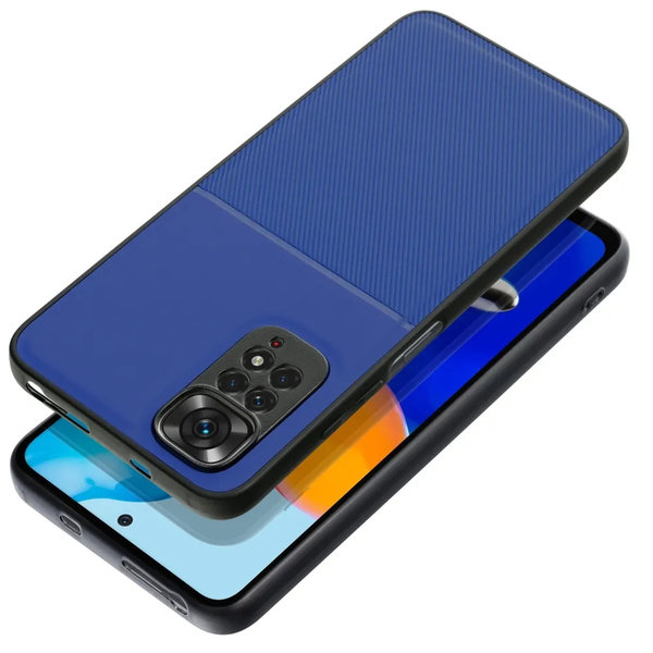 Xiaomi Redmi Note 11 geeignete Hülle Premium Elegance  Case blau