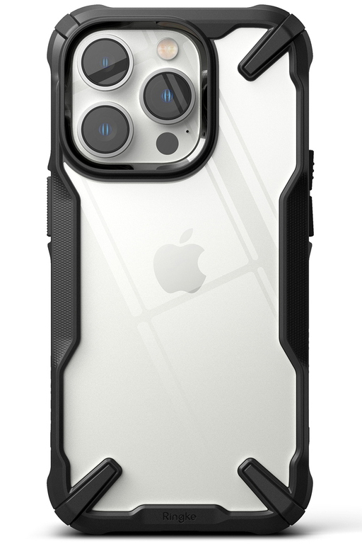 iPhone 14 Pro geeignete Hülle  Ringke Fusion X Modell schwarz