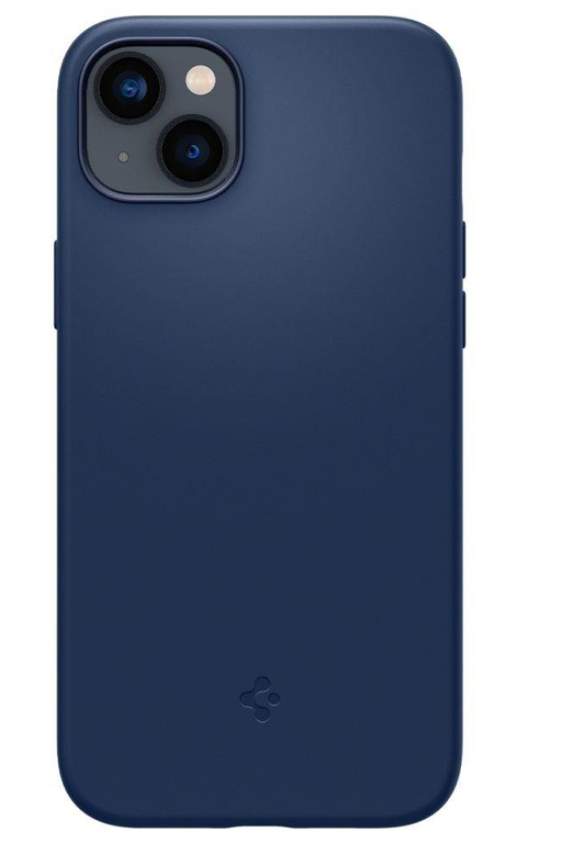 iPhone 14 geeignete Hülle SPIGEN Silicon Fit™ Navy Blue