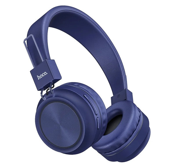 HOCO W25 kabellos Wireless Kopfhörer Bluetooth Blau