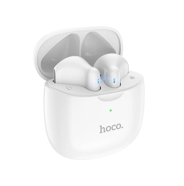 HOCO TWS ES56 kabellos Bluetooth Ohrhörer Kopfhörer mit Mikrofon Weiß
