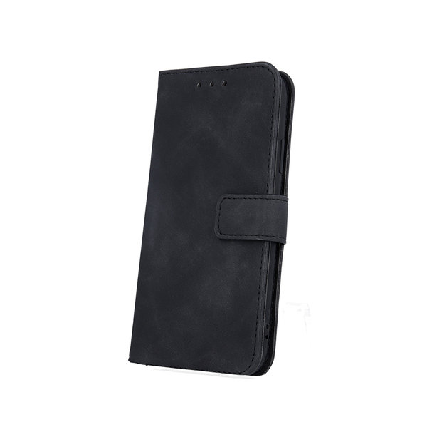 Handytasche aus Kunstleder für Xiaomi Redmi Note 10 Pro geeignet Smart Velvet schwarz