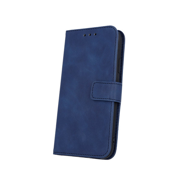 Handytasche aus Kunstleder für Xiaomi Redmi Note 10 Pro geeignet Smart Velvet blau